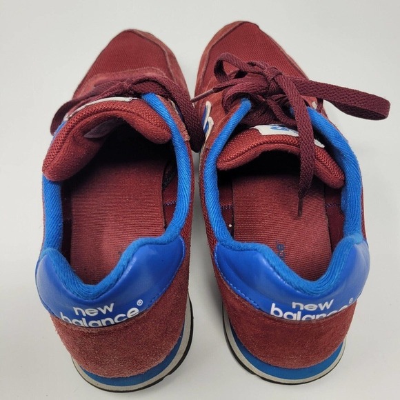 [SOLD]New Balance Shoes 9.5 Burgundy Red Blue Sneakers Lifestyle Classic M373SRB - Picture 8 of 16